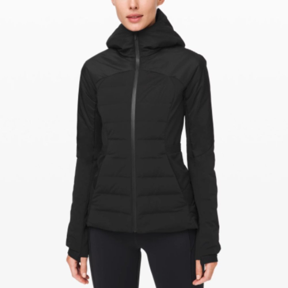 NEW Faux Lulu Down for it All Jacket BLACK NWT SZ SMALL - XL NWT - Picture 1 of 8